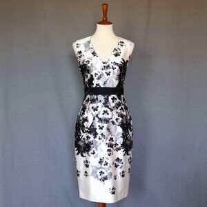 Prabal Gurung Size 4 Silk Floral Dress